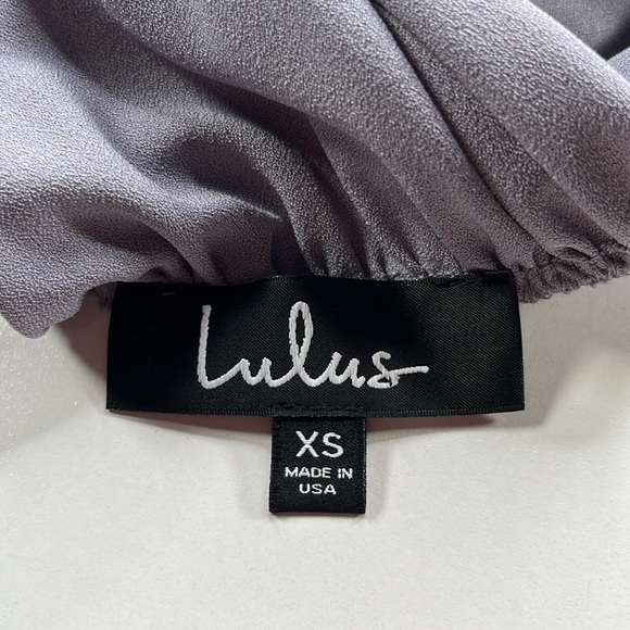 Lulus moment for life lavender sleeveless halter neck wide leg jumpsuit sz XS - Picture 11 of 13